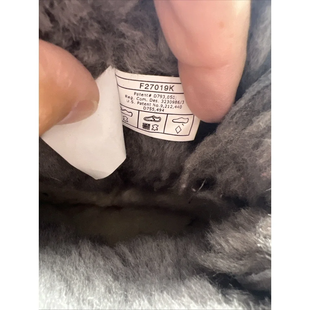UGG Kids Bailey Bow Gray Suede Boots Youth Size US 3 / EU 35